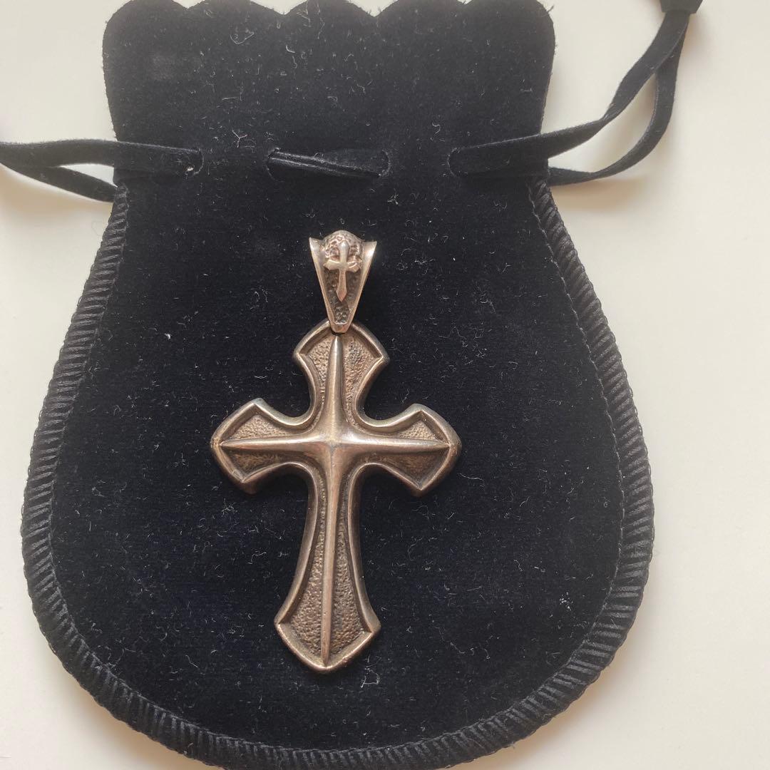 シルバー925 クロス型ペンダント