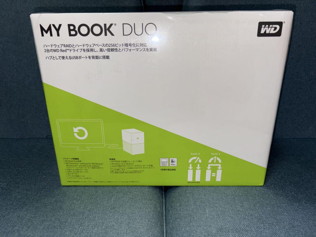 【新品未開封】28TB 外付けHDD My Book Duo