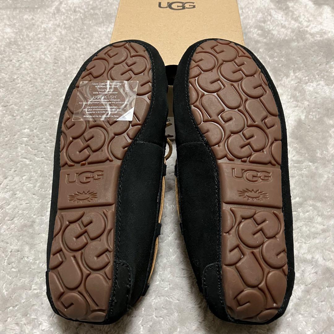 【新品】アグー UGGモカシン ムートン シープスキン  ダコダ　ブラック