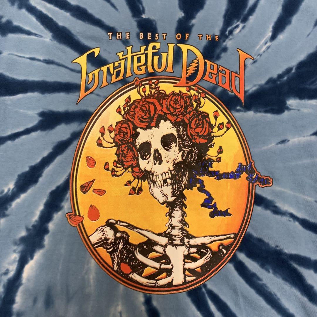 Grateful Dead タイダイ Tシャツ Mサイズ ビンテージ90's○GRATEFUL DEADダンシングスケルトンコットン