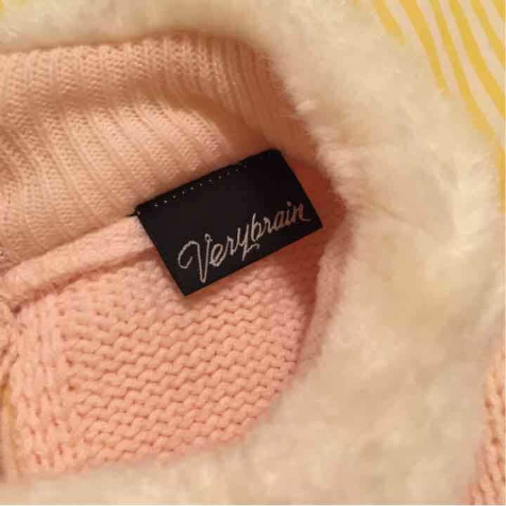 Verybrain (ベリーブレイン) ファー襟 ニット パフ | www.cdcstudio.rs