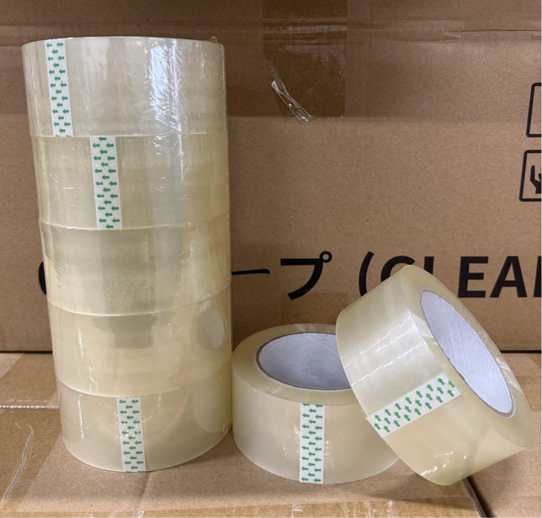 OPPテープ 厚み45μ 幅48mm 長さ100ｍ 梱包透明 5巻セット