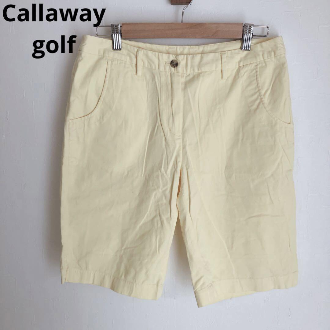 Callaway - coco 中古 キャロウェイ Callaway メンズ ハーフパンツ LL 黄色 イエロー Callaway - coco 中古 キャロウェイ Callaway メンズ ハーフ