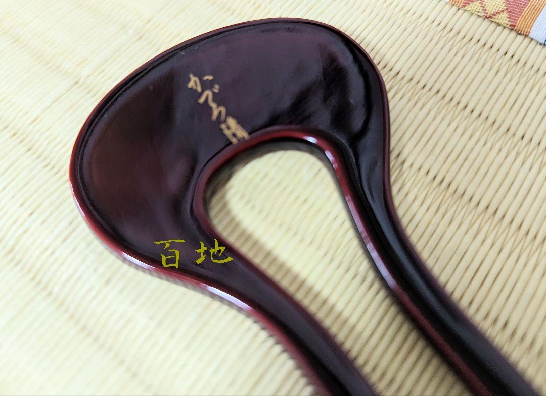 祇園 かづら清老舗 かづら清 簪 バチかんざし 本漆 輪型かんざし 京都 画像4