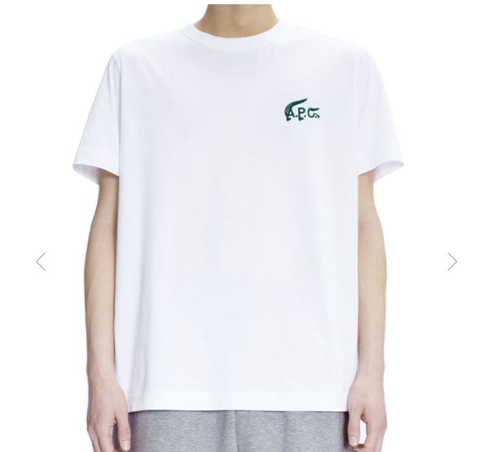 スモールロゴTシャツ A.P.C. Lacoste - メルカリ コピー APC × Lacoste スモールロゴ Tシャツ Tシャツ/カットソー(半袖/袖なし)