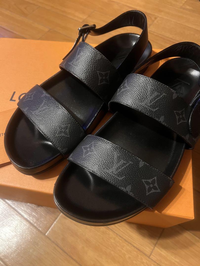 Louis Vuitton ブラックサンダル 楽天市場】ルイヴィトン LOUIS VUITTON ロックイットライン
