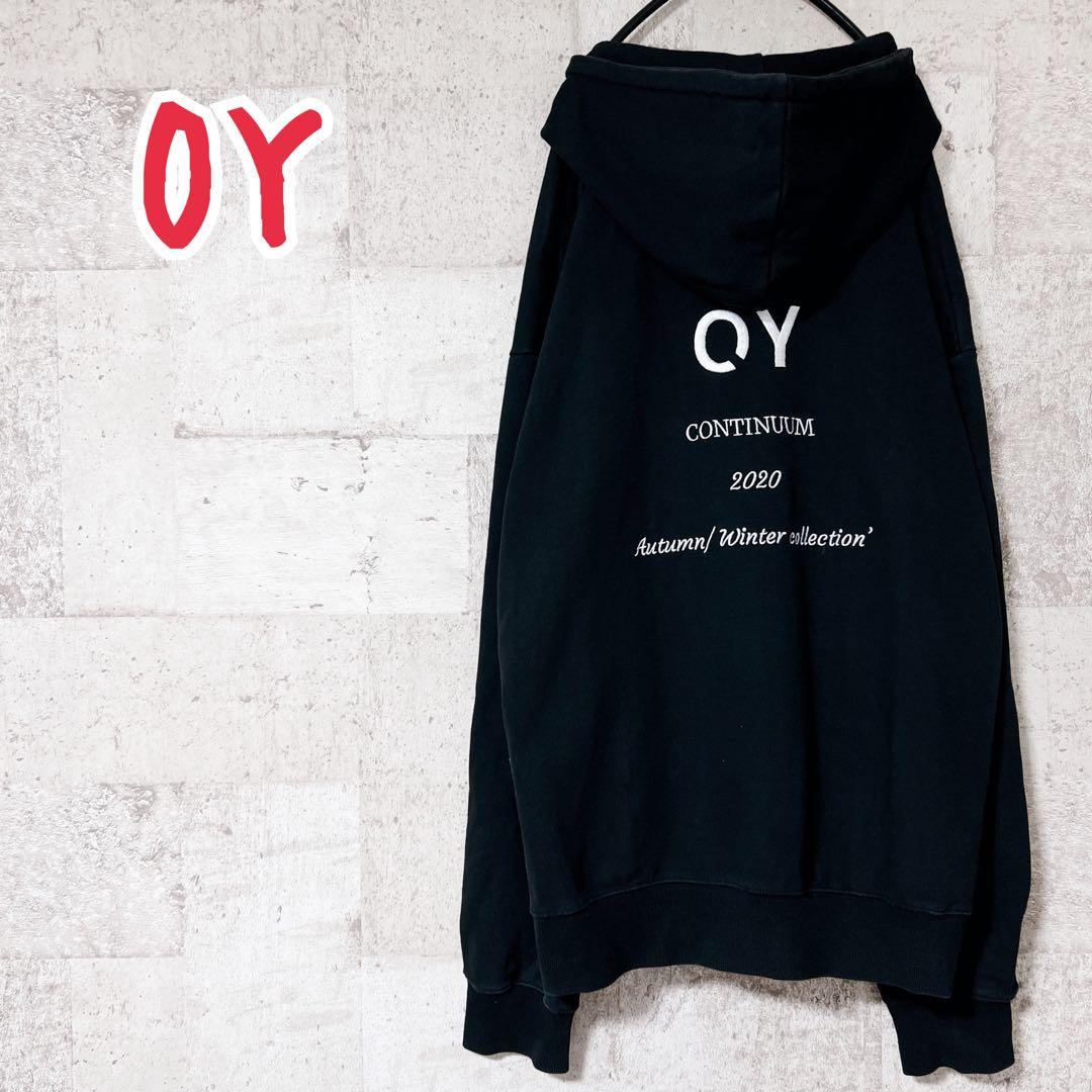 OY サイドジップ ロゴ刺繍 プルオーバー パーカー 激安 www