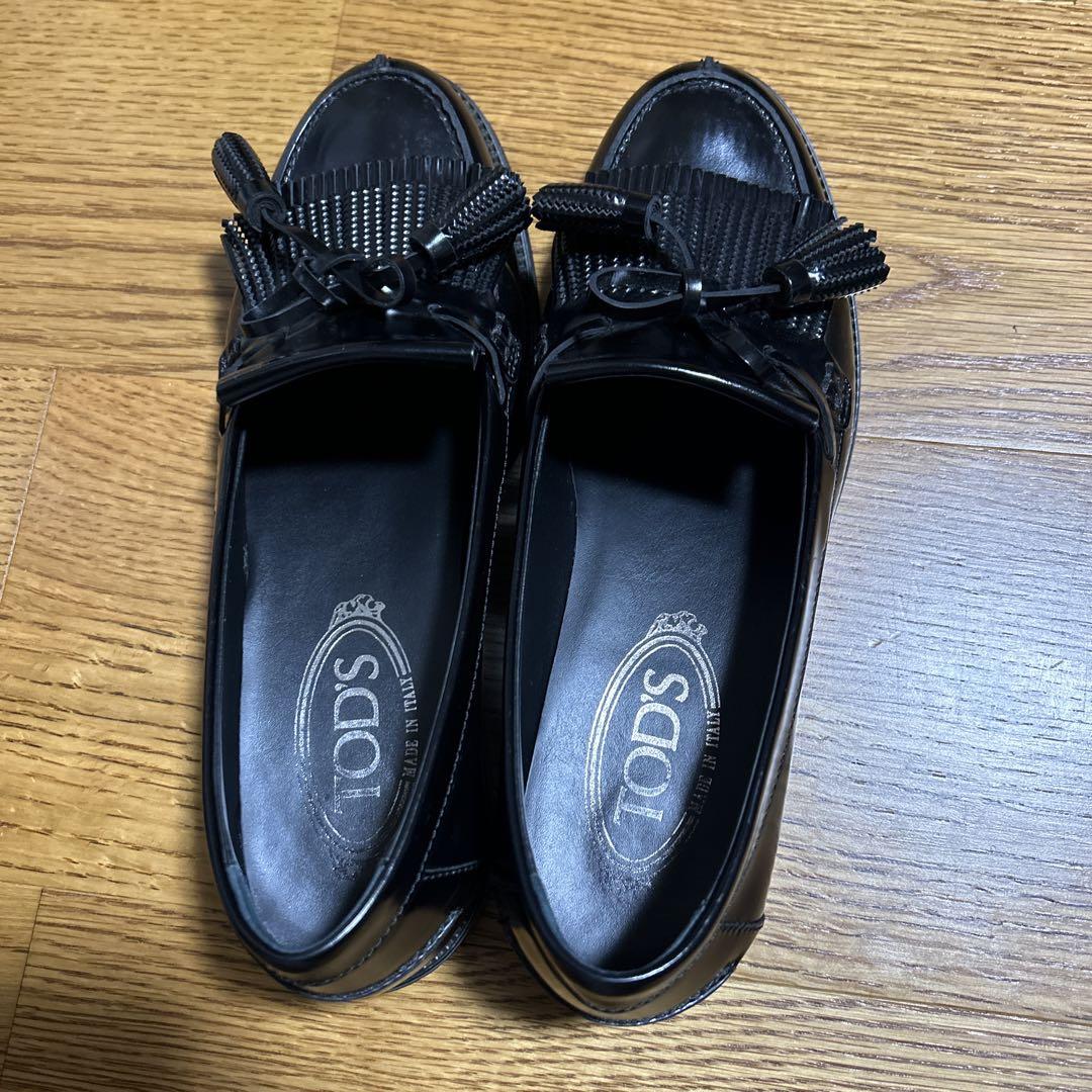 TOD'S トッズ タッセルローファー キルト 37