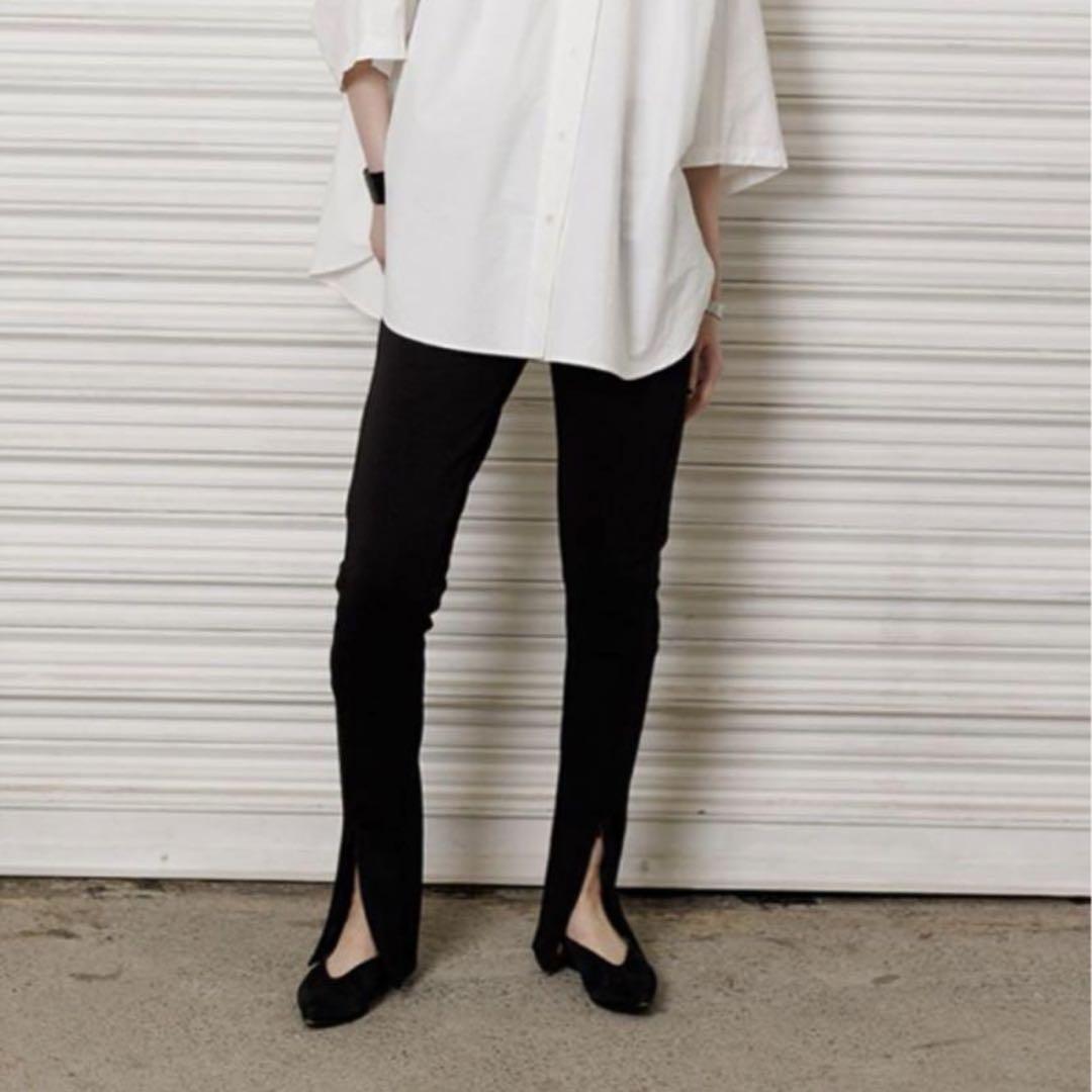 yenn  FRONT SLIT LEGGINGS フロントスリットレギンス