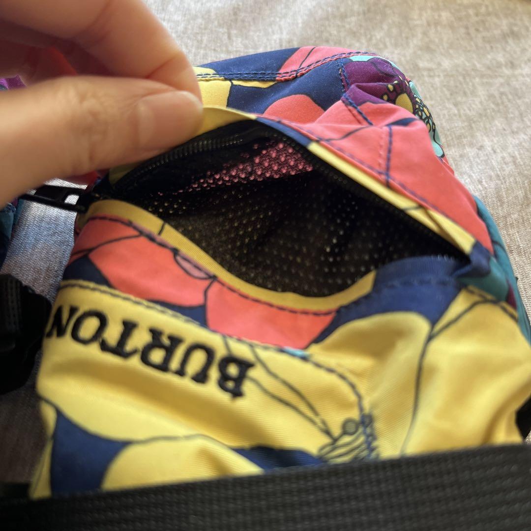 1回使用回数 美品 BURTON グローブ 大人用 花柄 ミトン スノボ スキー
