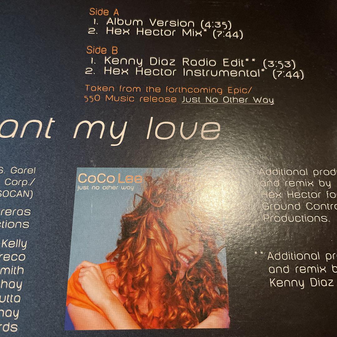 CoCo Lee / do you want my love / レコード