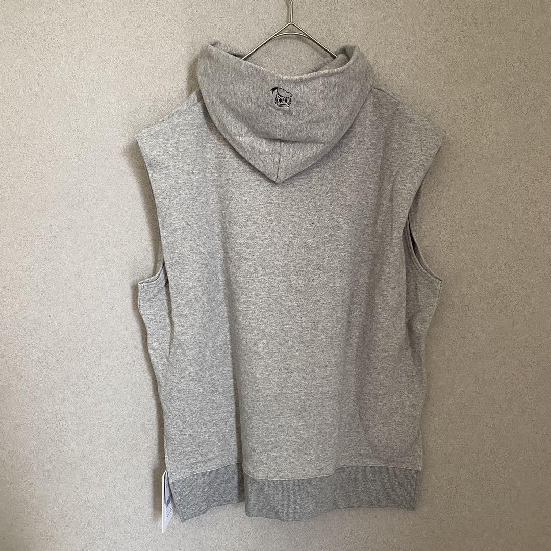 【新品未使用】Ameri Donald / SLEEVELESS HOODIE