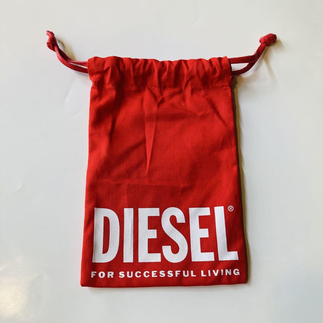 値下げ◆新品【DIESEL/ディーゼル/ロゴ・キーリング/キーホルダー】シルバー