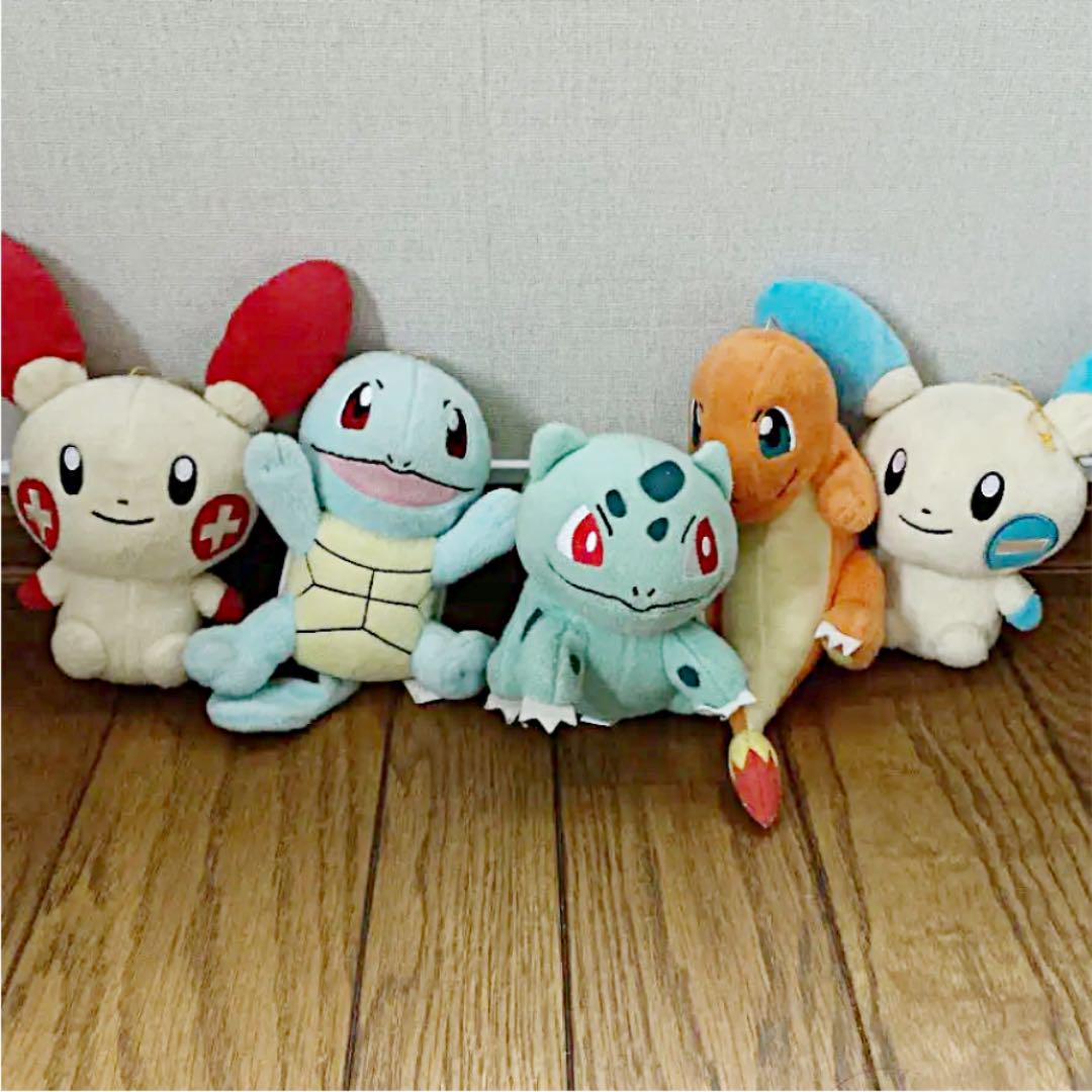 ポケモンぬいぐるみ 5体セットプラスルマイナン他