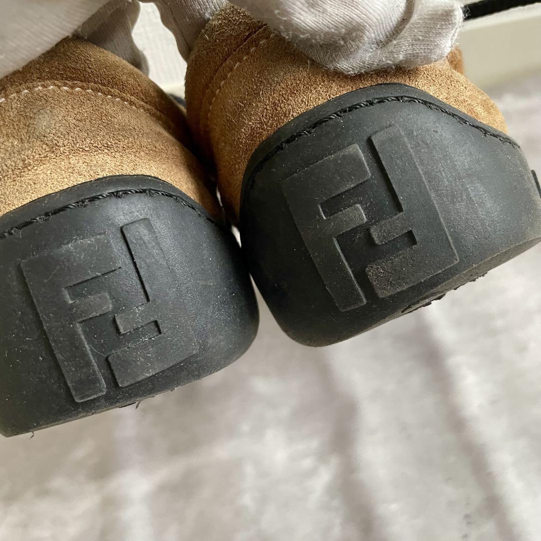 箱あり FENDI ズッカ スニーカー 36サイズ ブラウン - メルカリ