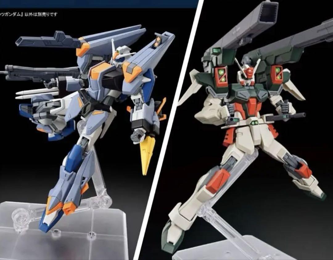 【2つセット】HG デュエルブリッツガンダム、ライトニングバスターガンダム