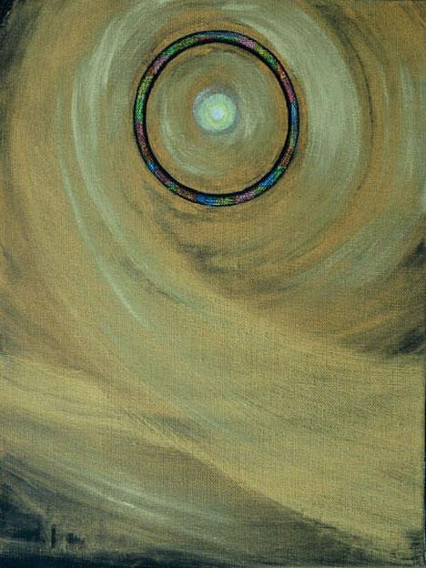 メルカリ 絵画　絵 額付き ( 黒) 油絵　F3-G172023　風景祈り