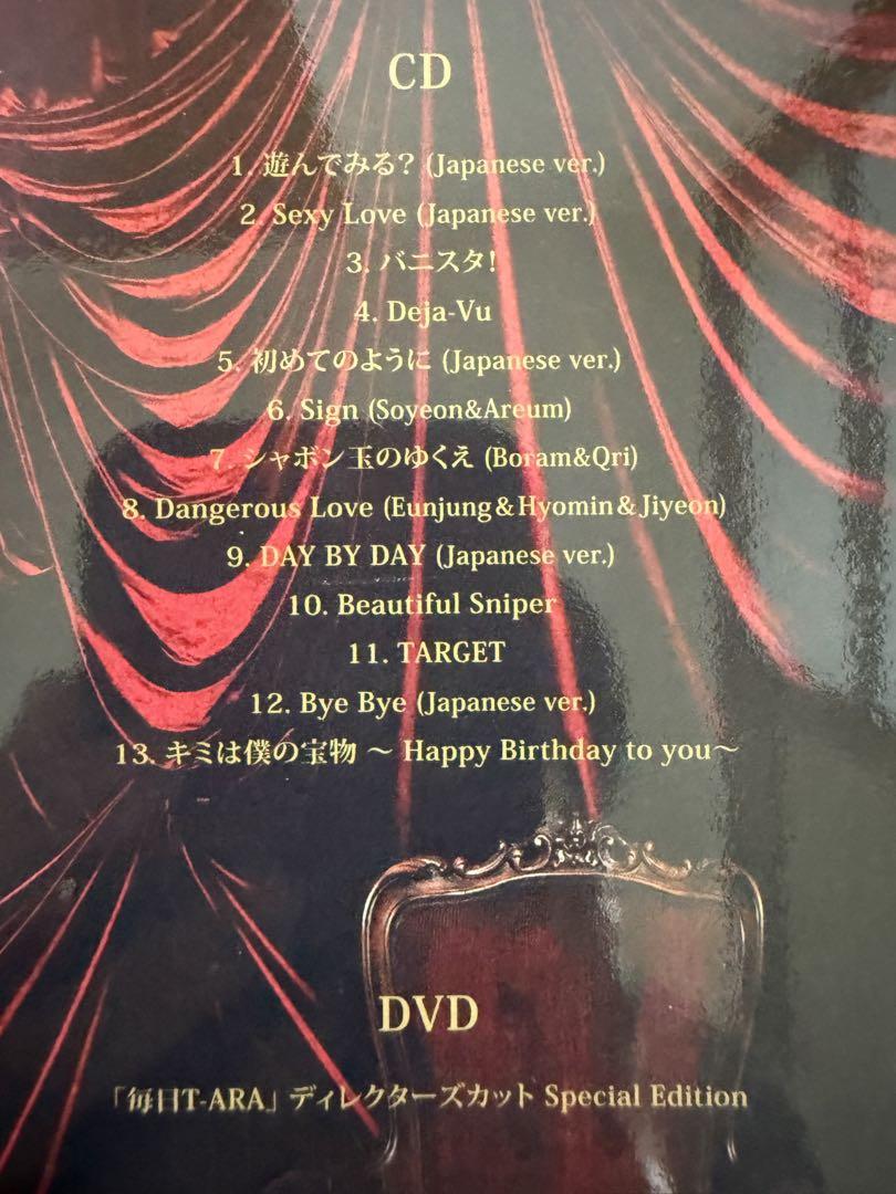 T-ARA TREASURE BOX ダイヤモンド盤 2DISKS CD+DVD