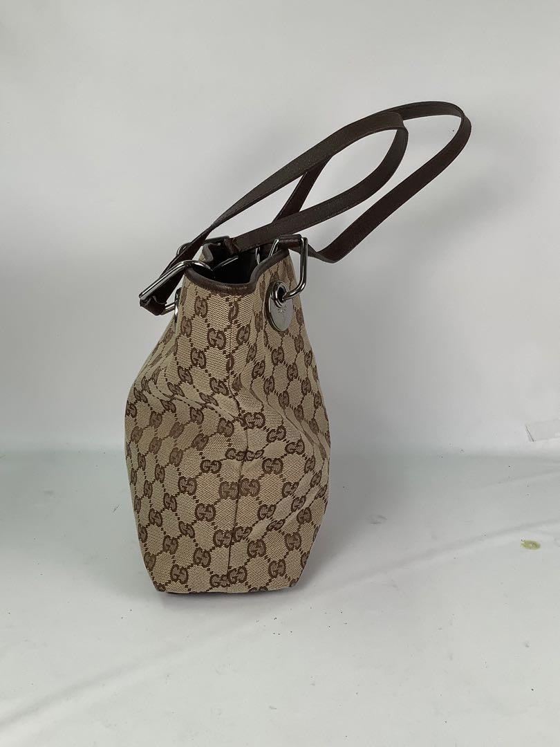 専用⭐︎GUCCI グッチ　ハンドバッグ　キャンバス　レディース　GG柄　バケツ型