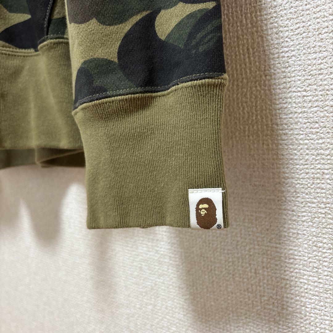 BAPE 迷彩柄 パーカー