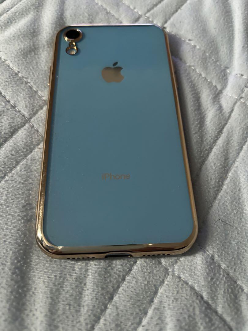 のオシャレな iPhone XR Blue 128 GB SIMフリー - スマートフォン