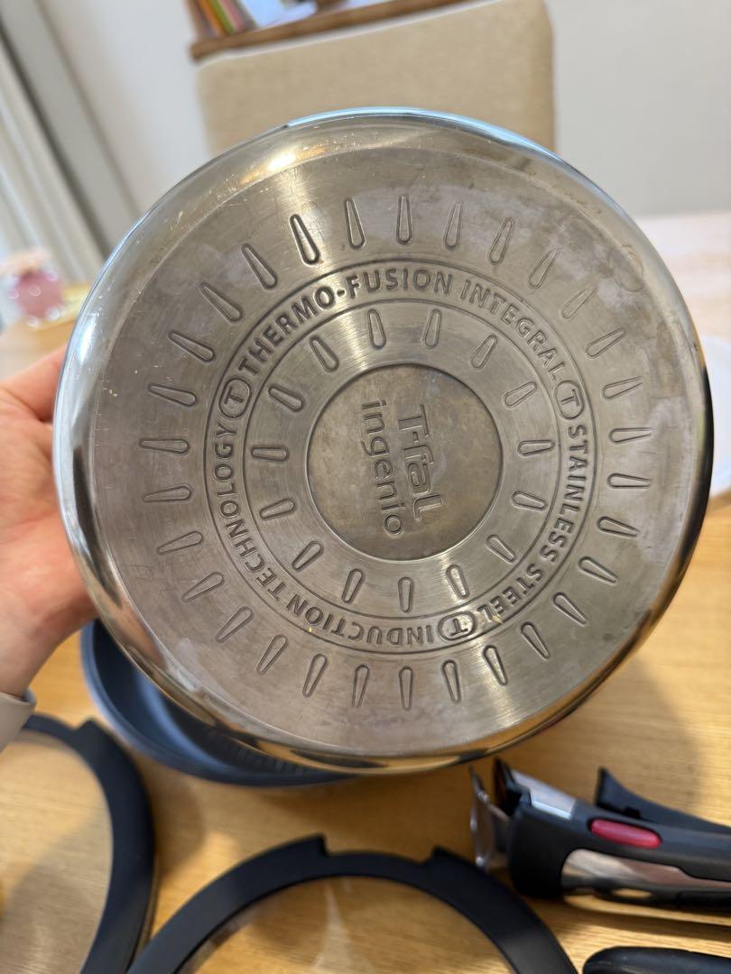 ティファール　フライパン　10点セット　HIガス火対応　T-fal インジニオ