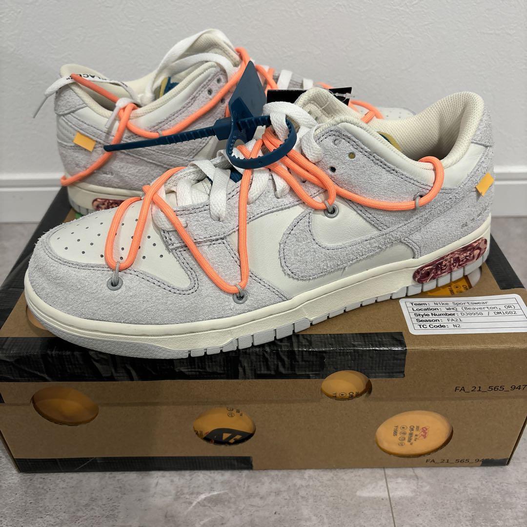Off-White × Nike Dunk Low 1 OF 50 \