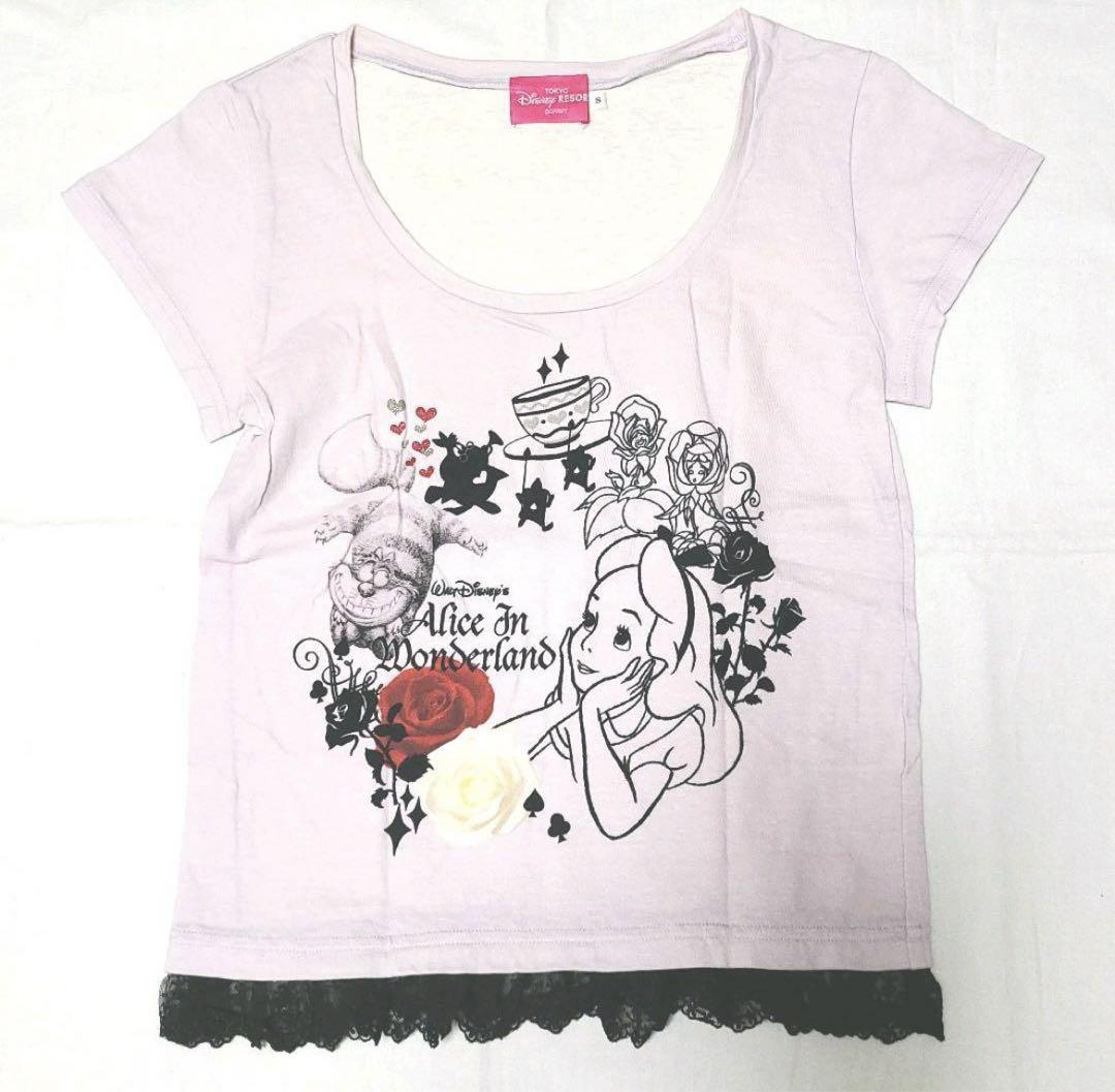 アリス ディズニー公式商品】不思議の国のアリスTシャツSサイズ
