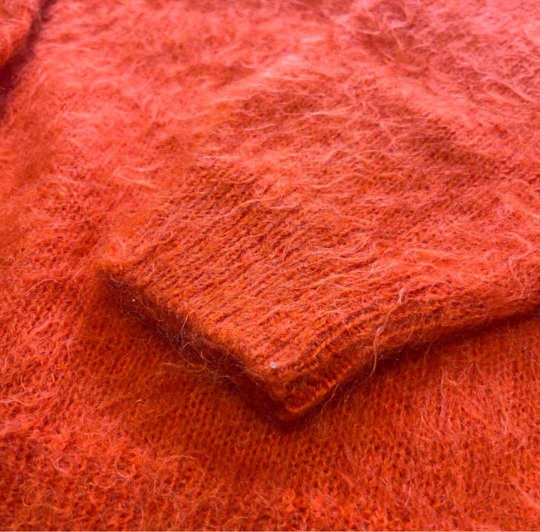トップス AURALEE SUPER KID MOHAIR KNITP/O
