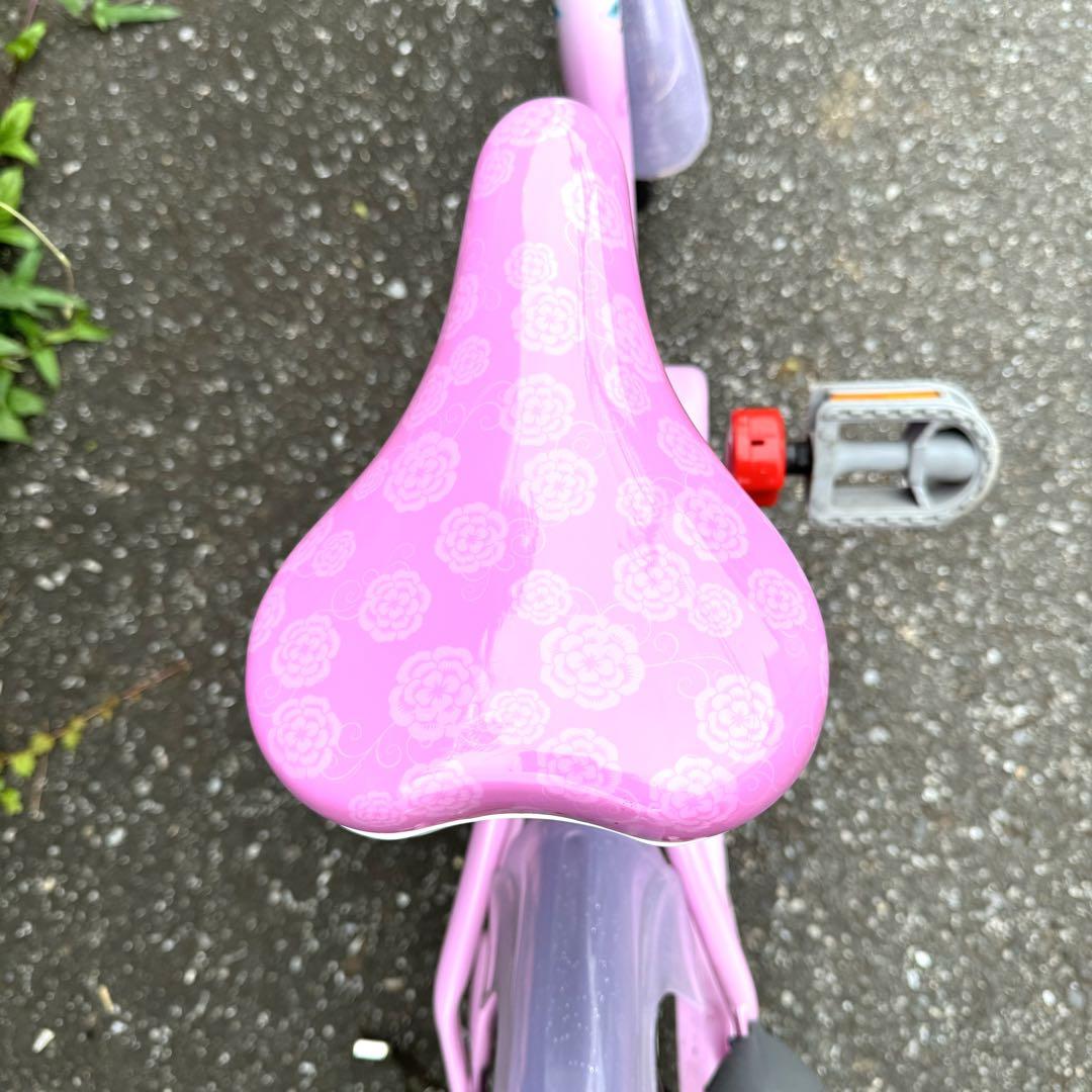 ウィズフレンドSmileプリンセス16インチ 子供自転車補助輪付き