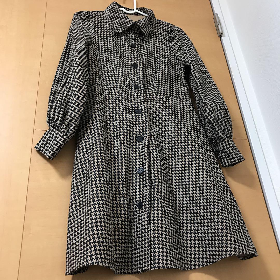 Grl グレイル 千鳥格子シャツワンピース メルカリ