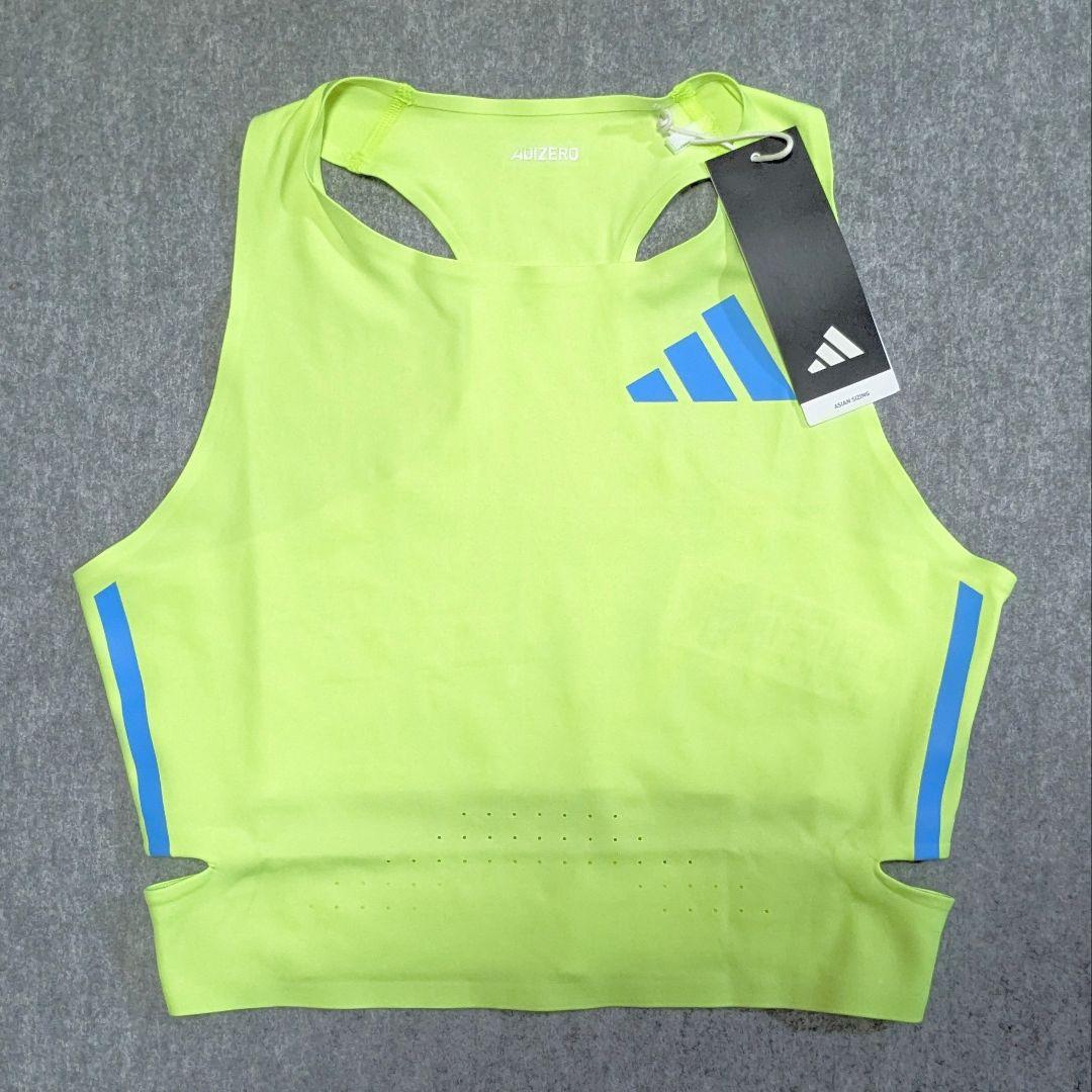 ■adidas ADIZERO Road to Records クロップトップ■