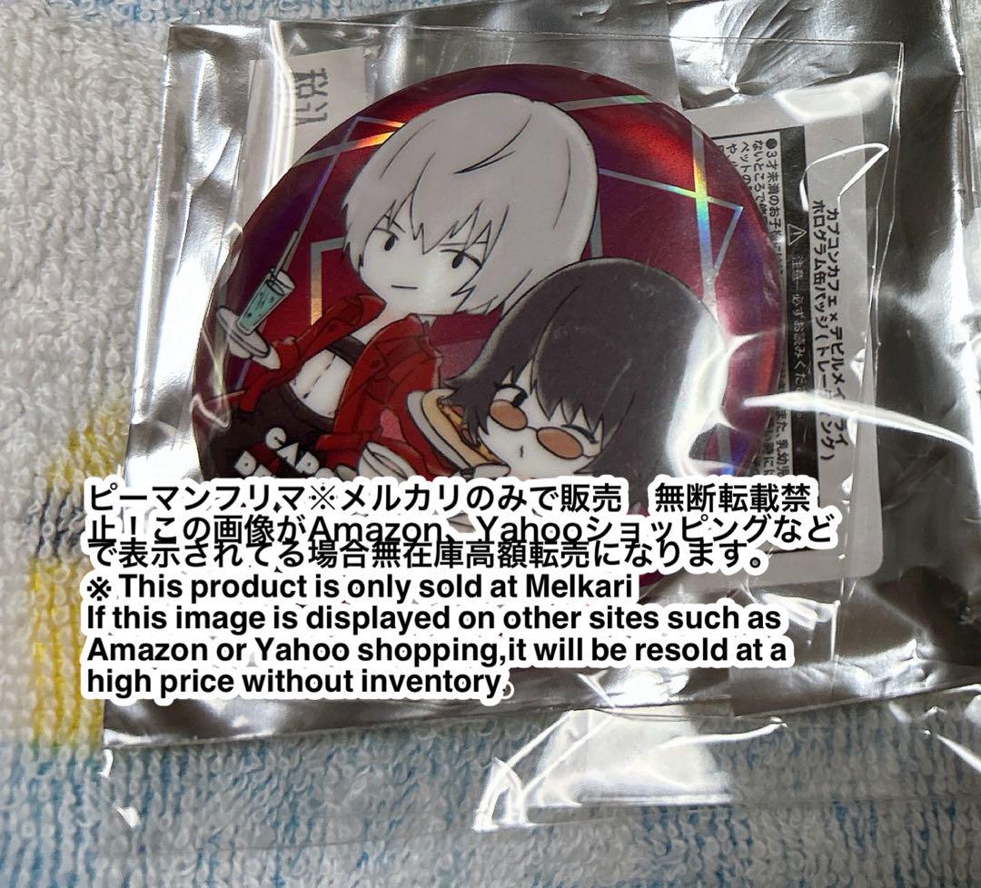 デビルメイクライ ホログラム缶バッジ ダンテ&レディ - メルカリ