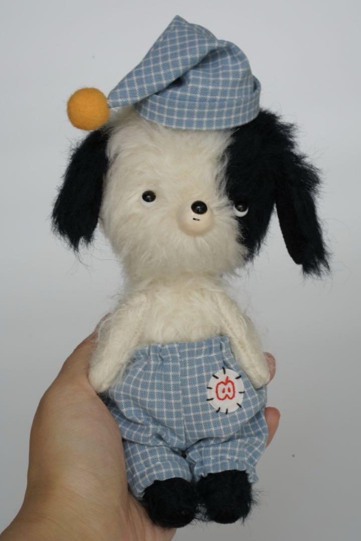 パジャマワンワン ぬいぐるみ アーティストベア 海外作家様 ハンドメイド 犬