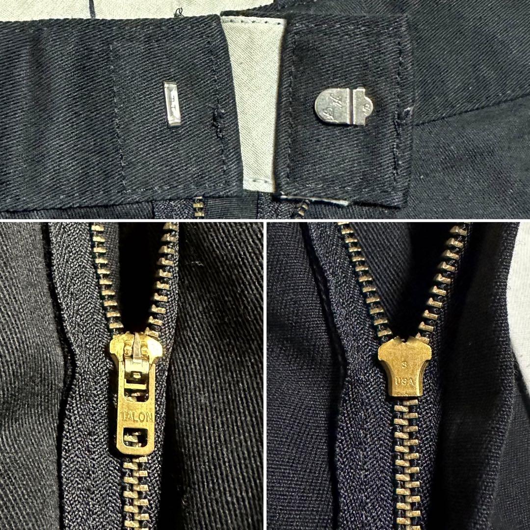 Dickies 874 ワークパンツ 黒 Black タロン USA製 90s