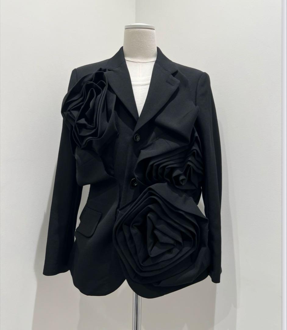 コムデギャルソン　薔薇ジャケット　2024AW