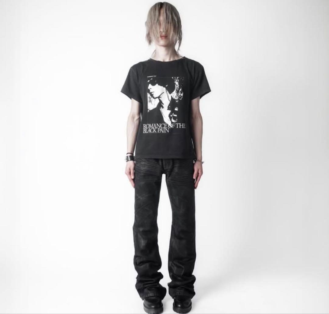 lamentist フレア コーティングデニム lamentist フレア コーティングデニム