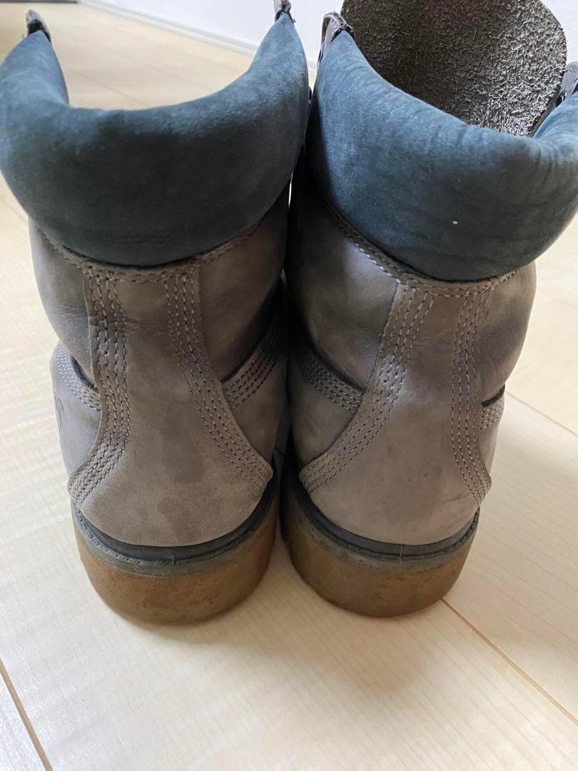 【稀少カラー】Timberland 6インチプレミアムブーツ 本革 ダークグレー 【稀少カラー】Timberland 6インチプレミアムブーツ 本革 ダークグレー