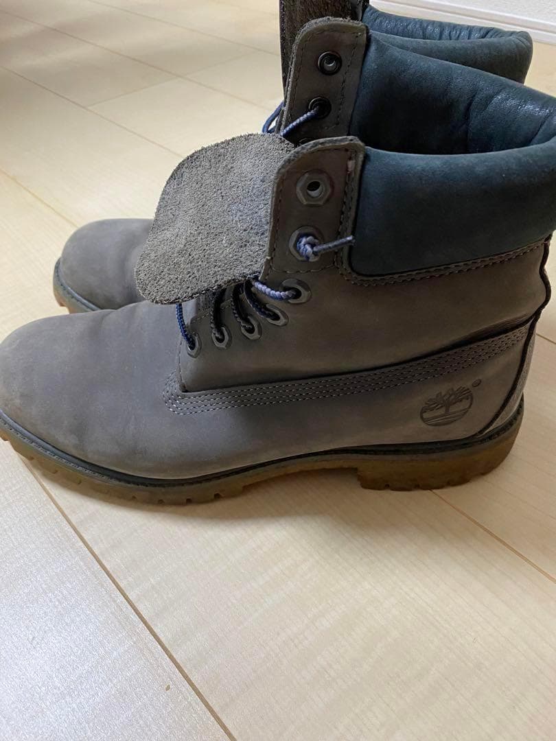 【稀少カラー】Timberland 6インチプレミアムブーツ 本革 ダークグレー 【稀少カラー】Timberland 6インチプレミアムブーツ 本革 ダークグレー