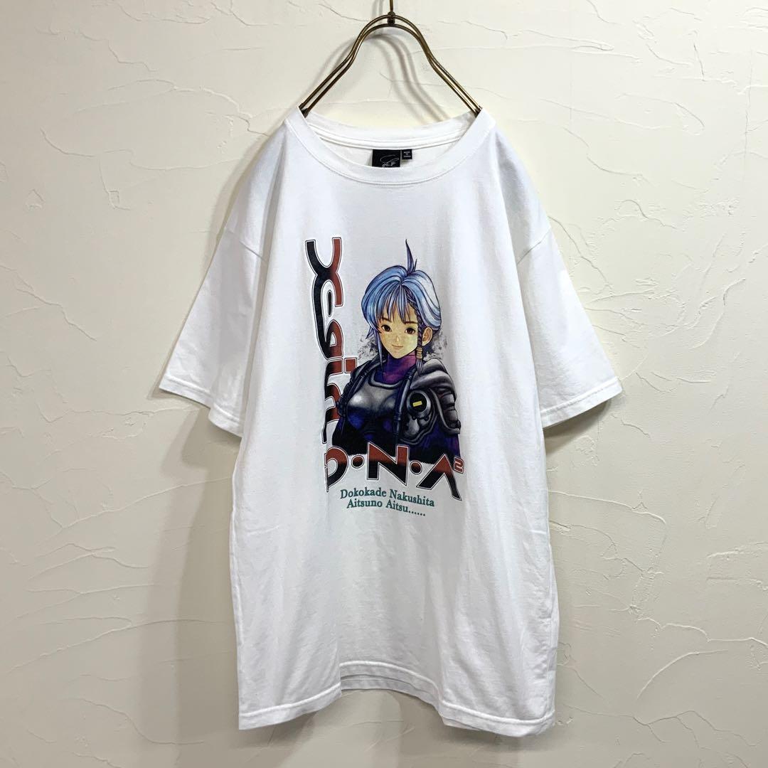 極美品 X-girl DNA2 電影少女 ビデオガール 90s 漫画tシャツ
