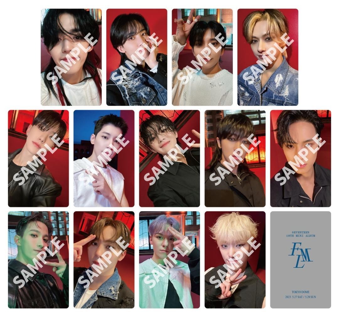 【コンプ】SEVENTEEN 来場者限定トレカ　LOVE 東京公演 コンプ】SEVENTEEN 来場者限定トレカLOVE 東京公演