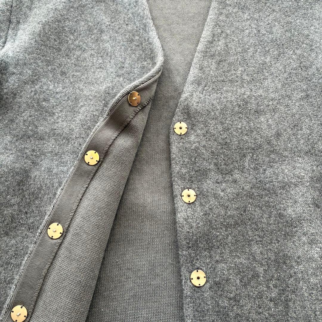 ジャスグリッティー ふっくら 華やか スフレカーディガン アウター グレー ジャスグリッティー ふっくら 華やか スフレカーディガン アウター グレー