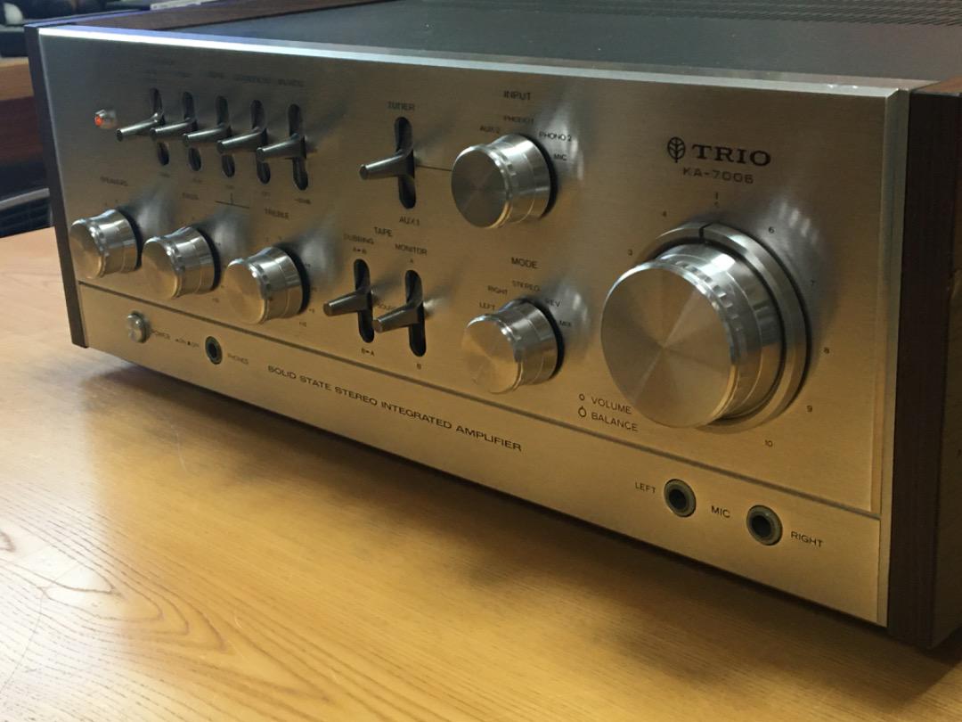 調整済　TRIO KA-7006 ステレオプリメインアンプ 本体