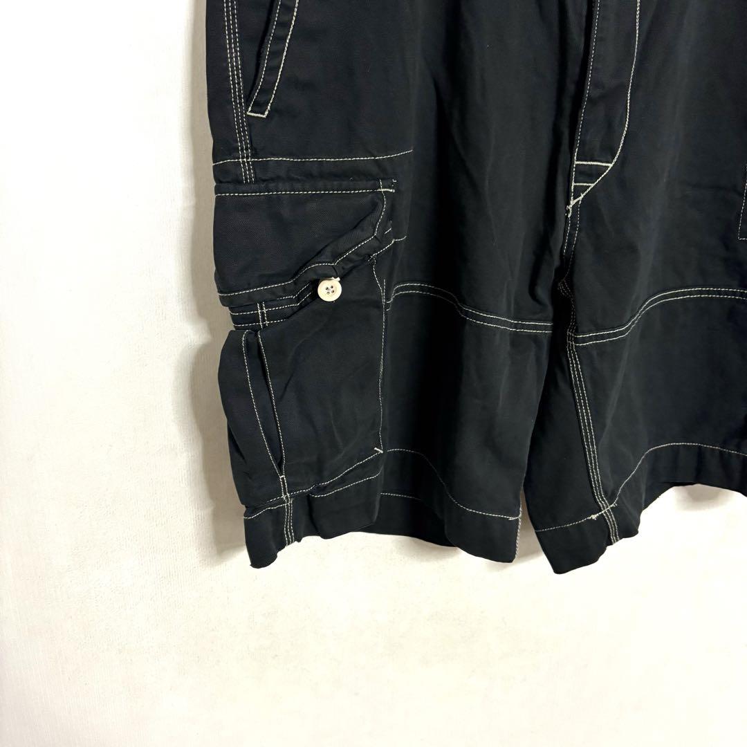 Ralph Lauren ラルフローレン　カーゴショーツ w40 ブラック　古着