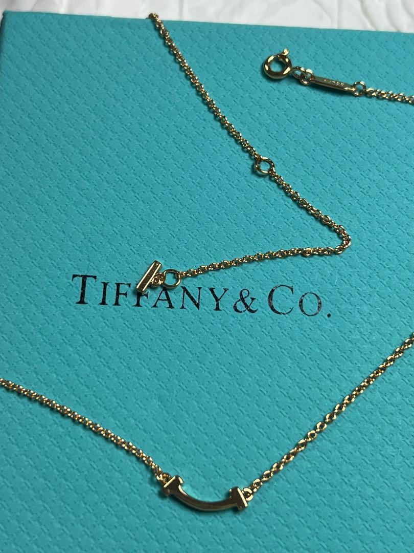 Tiffany & Co.ティファニーネックレス、スマイルモデル