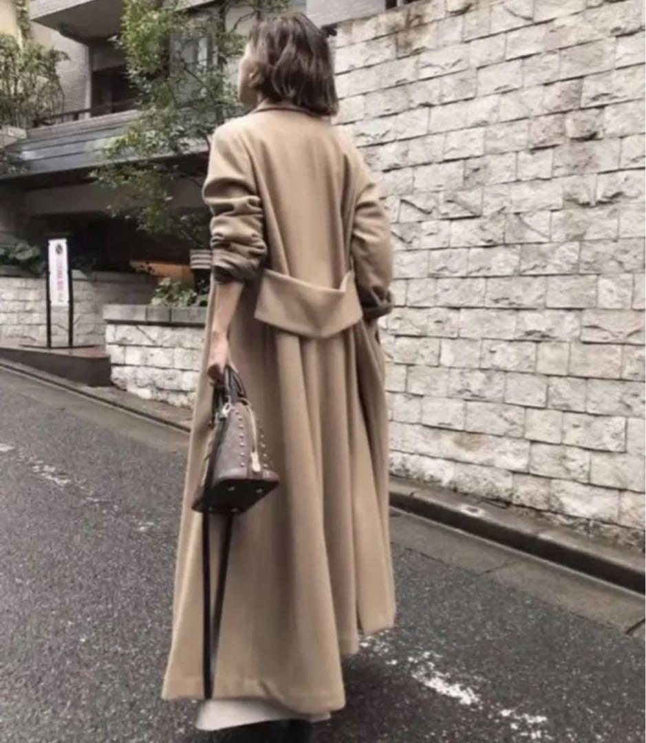 短期出品! アメリ ameri vintage リトルフレアロングコート M