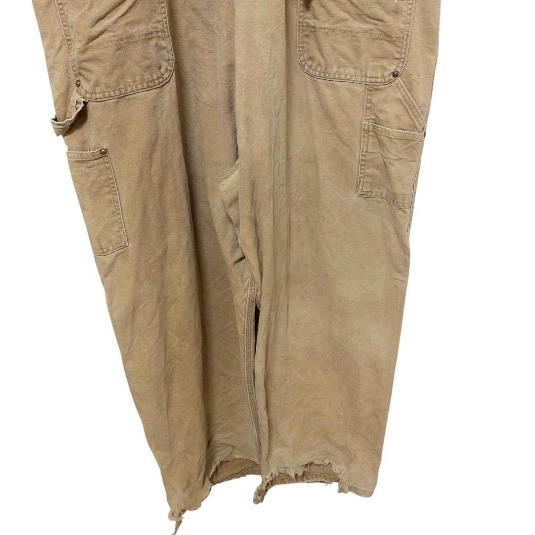高価値 ☆Carhartt☆ 超特大 ダブルニー ダックオーバーオール C-4659 パンツ
