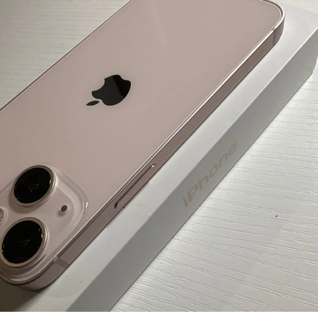 iPhone13 mini 128GB ピンクSIMフリー 極美品
