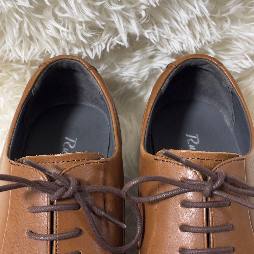 【美品】Runwalk ランウォーク　ストレートチップ　内羽根