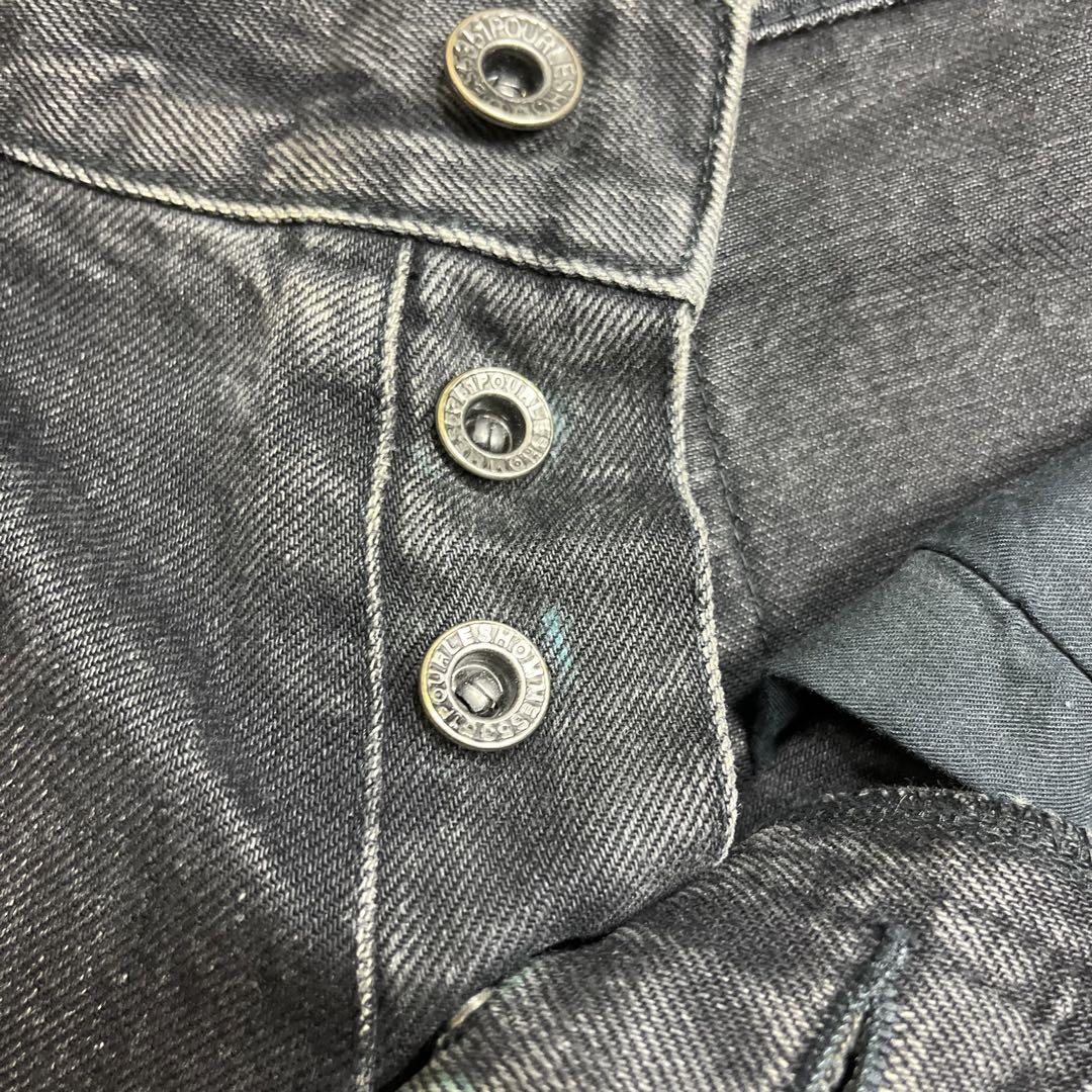 y2k 5351 pour les hommes ブラック デニム ブーツカット - メルカリ